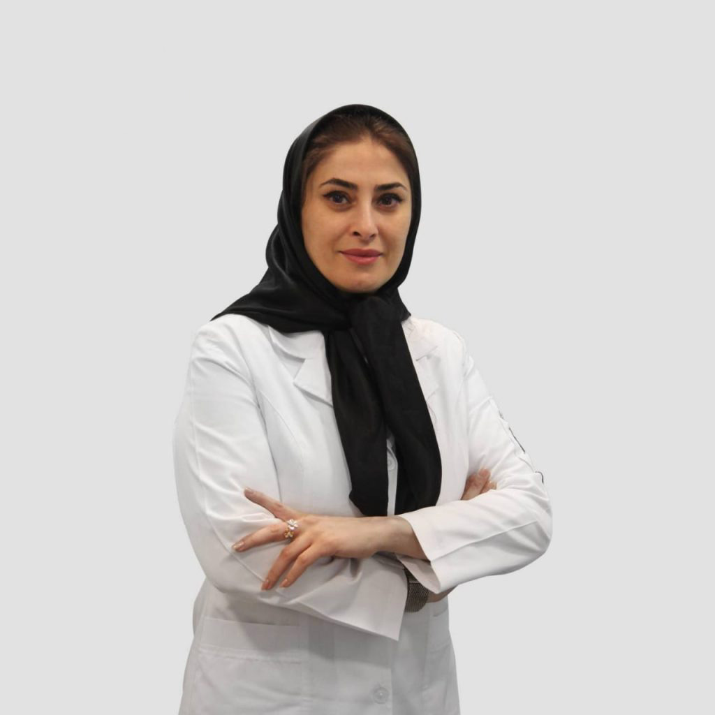 دکتر الهام ظرافت‌فرد در مطب ونک تهران